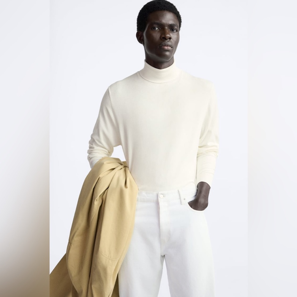 NWT $50- Zara Turtle Neck Sweater - Picture 5 of 10